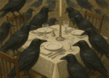 dinner with crows